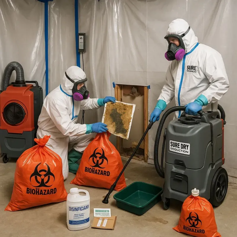 Contaminated Water Handling Protocols process in Moosic, PA